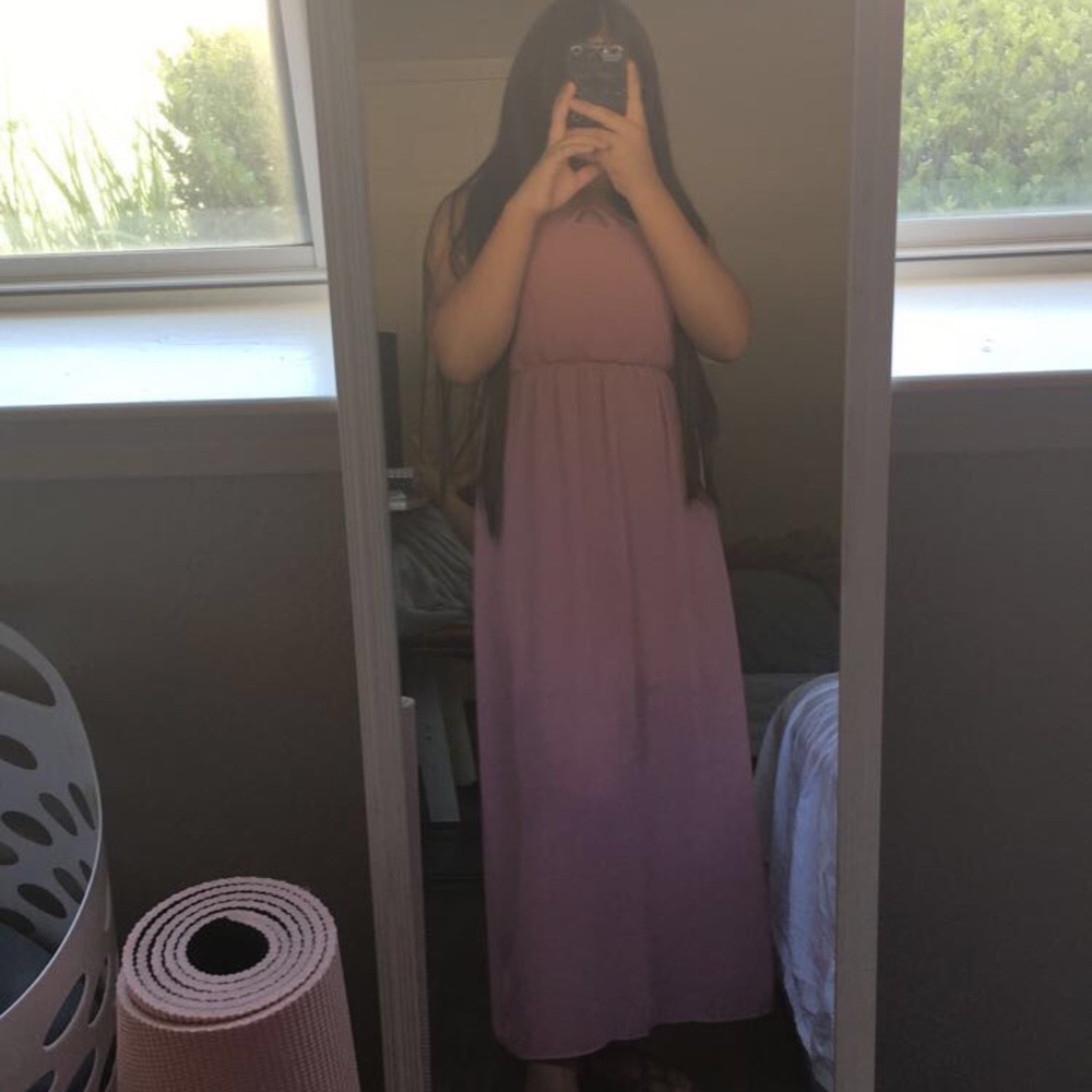 Pink bubblegum dress.